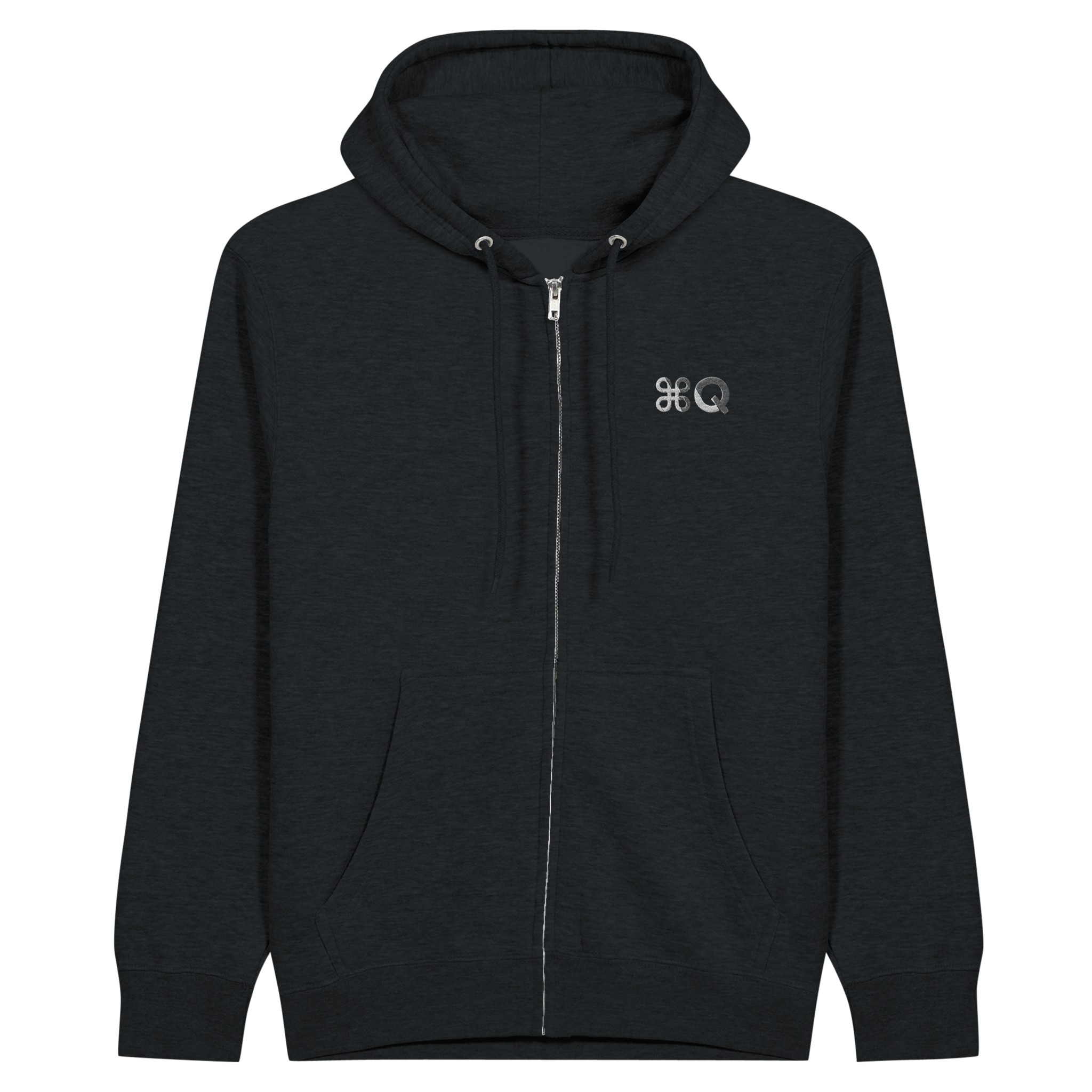 ⌘Q Premium Unisex Zip Hoodie
