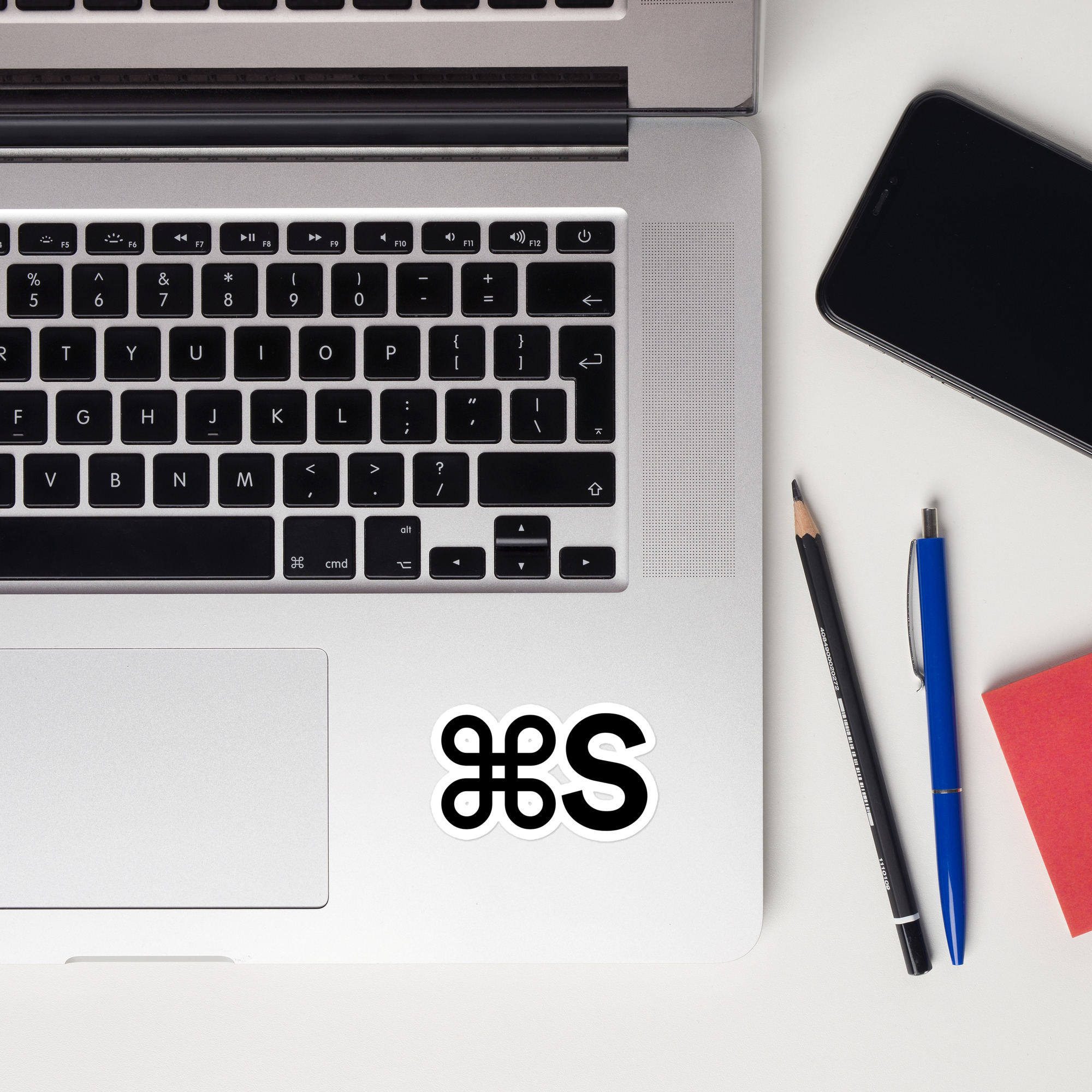 ⌘S Sticker